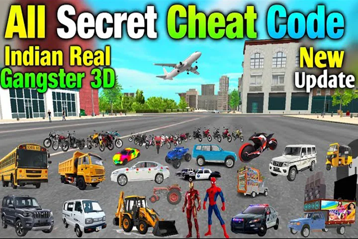Indian Real Gangster 3D Bike and Car Cheat Codes HD photo